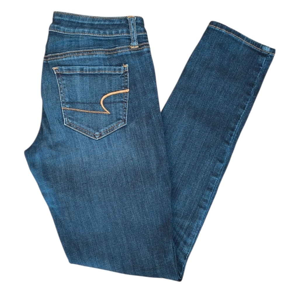 American Eagle Outfitters Dark Blue Skinny Jeans